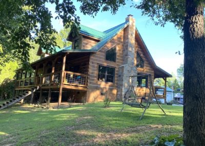 DIY Log Cabin in Kentucky